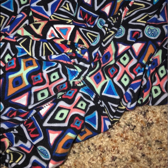 Multicolored full length legging - Picture 3 of 4